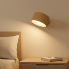 Bezprzewodowa lampa ścienna LED Nordlicht z możliwością ściemniania i pilotem