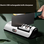 SharpEase elektrisk knivsliber med USB-opladning