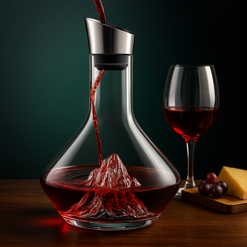 Kryształowy dekanter do wina VinoGlace 1500 ml