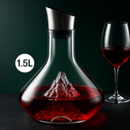Kryształowy dekanter do wina VinoGlace 1500 ml