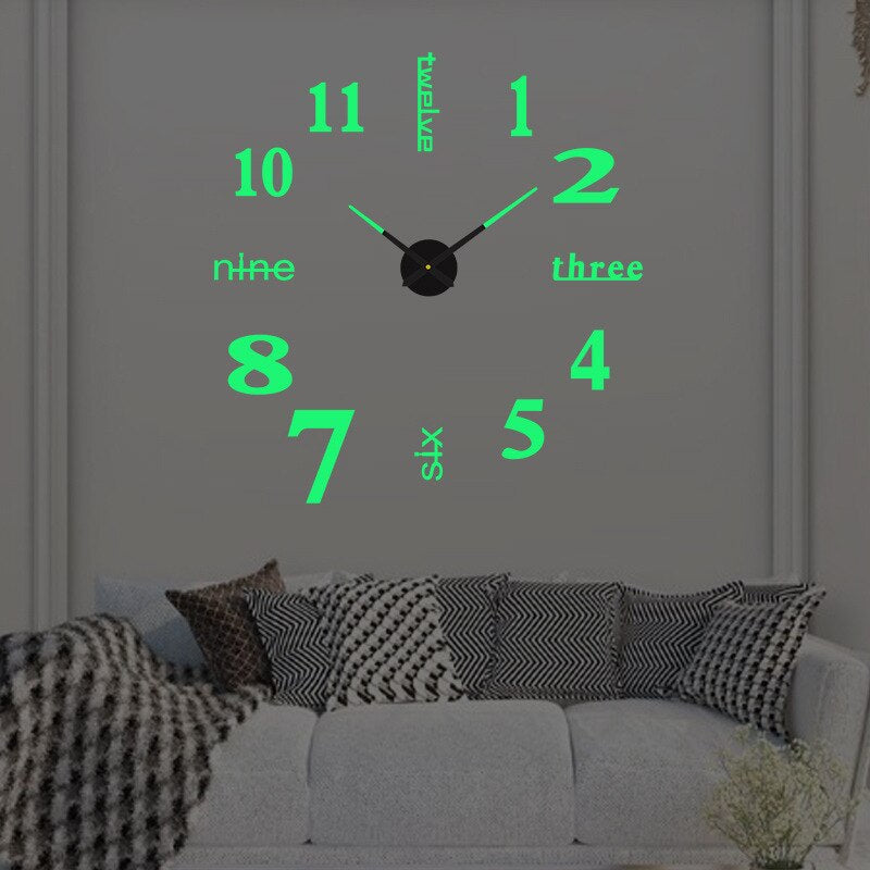 ZeitForm Wanduhr Aufs Wesentliche Reduziert 40 cm Wohnzimmer