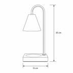 AromaGlow Duftwachs-Lampe