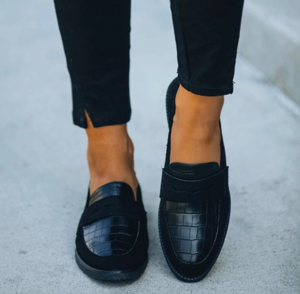 Schritt Damen Slipper Alltag Schuhe