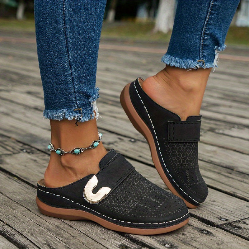Komfortiva RundFit dame slip-on fritidssko med komfortfodbed  