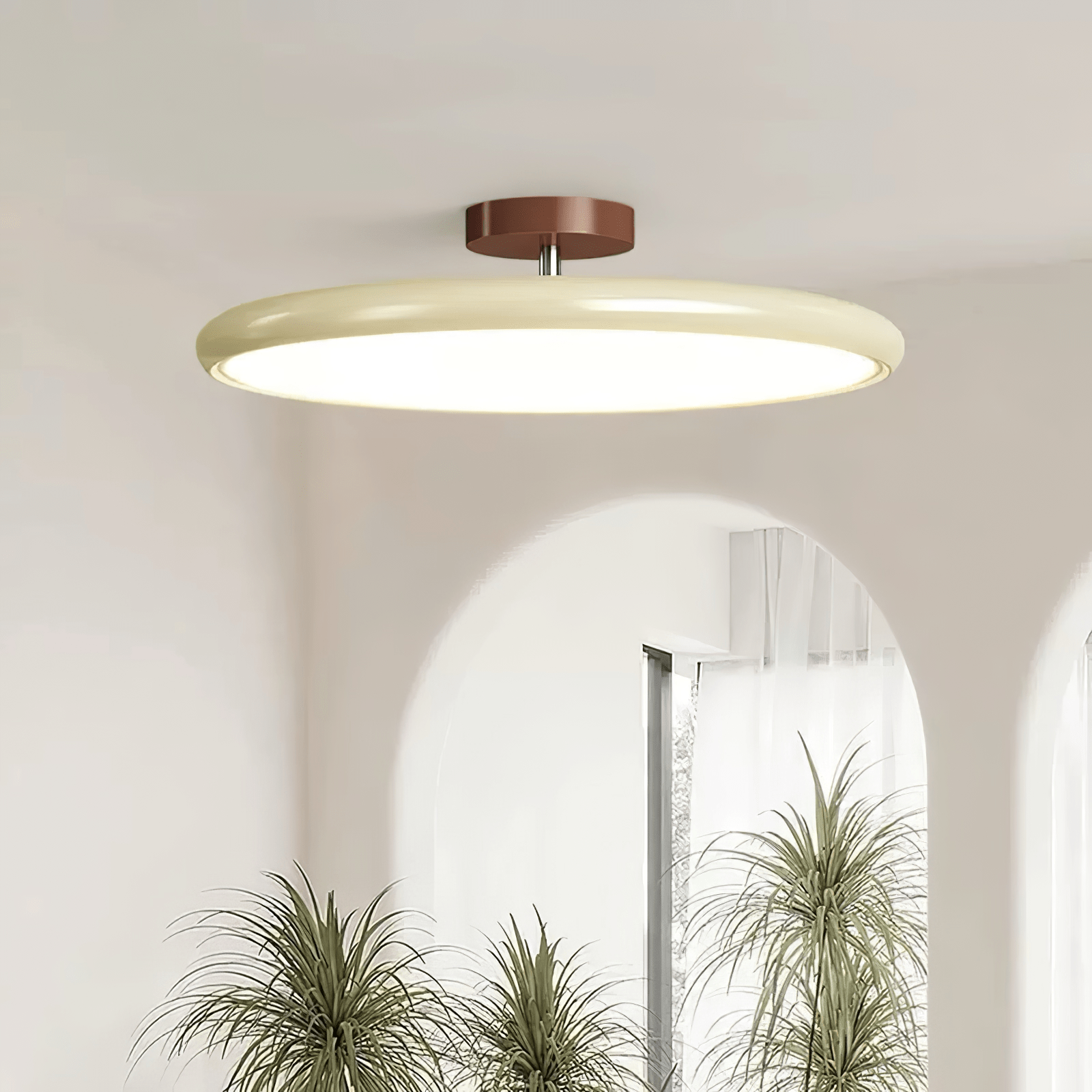 Regulowana LED Lampa sufitowa z obrotowym reflektorem