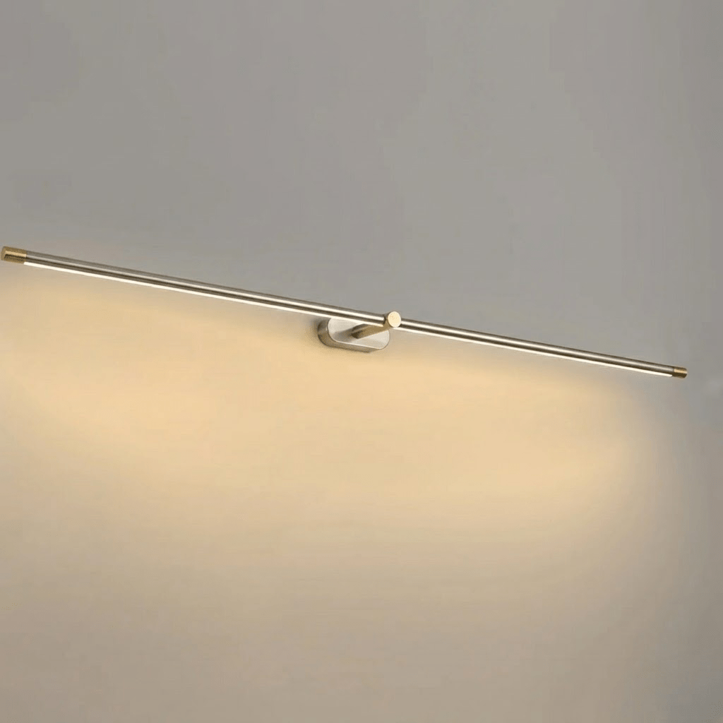 Lineare LED Spiegelleuchte für Badezimmer und Waschtisch
