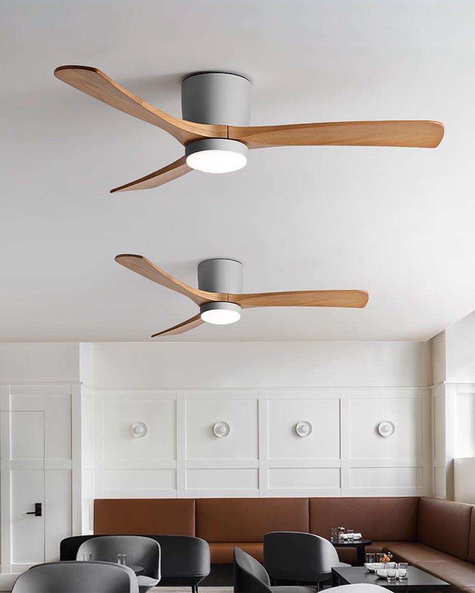LED Deckenlampe mit Ventilator und Fernbedienung