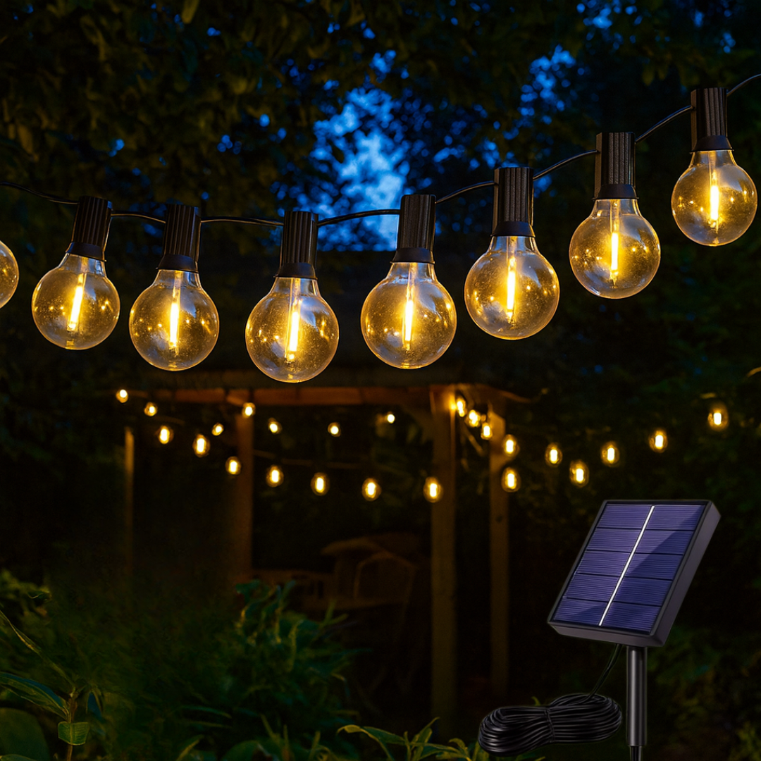 Lichtzauber LED-lampki tarasowe USB do ogrodu i na balkon