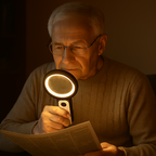 VisionBright LED Lupe mit 30-facher Vergrößerung für Präzisionsarbeiten