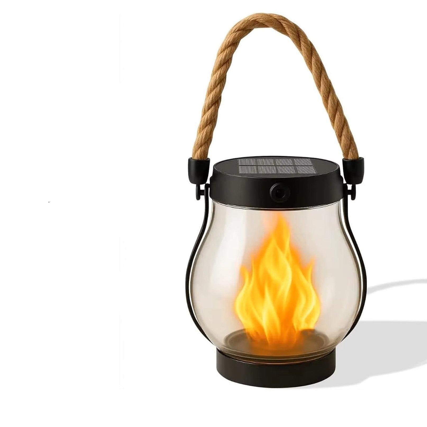 Solarna latarnia ogrodowa FlammenLicht na taras i do ogrodu