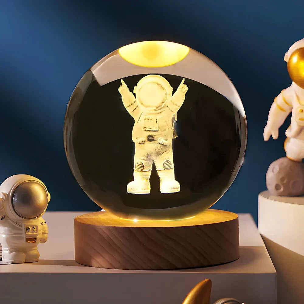 Kryształowa kula LumiSphere 3D z oświetleniem LED