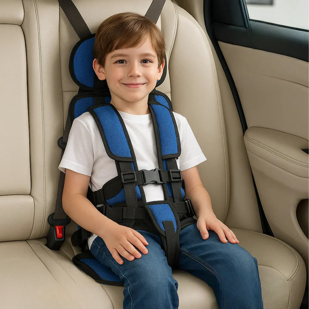 ReiseKind Faltbarer Kindersitz Auto tragbar 1–14 Jahre bis 60kg