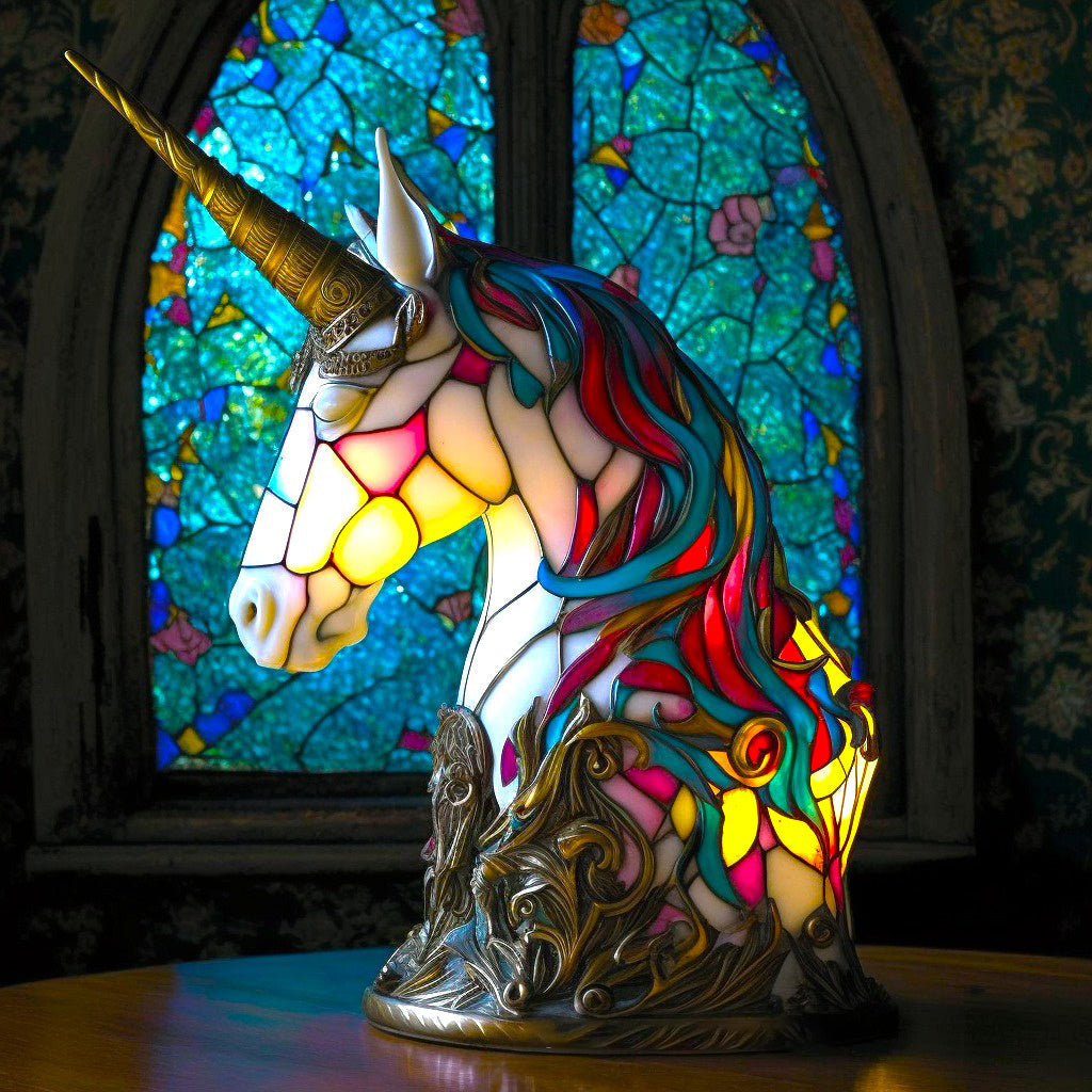 LumoArt Tischlampe modern dekorativ mit LED Licht