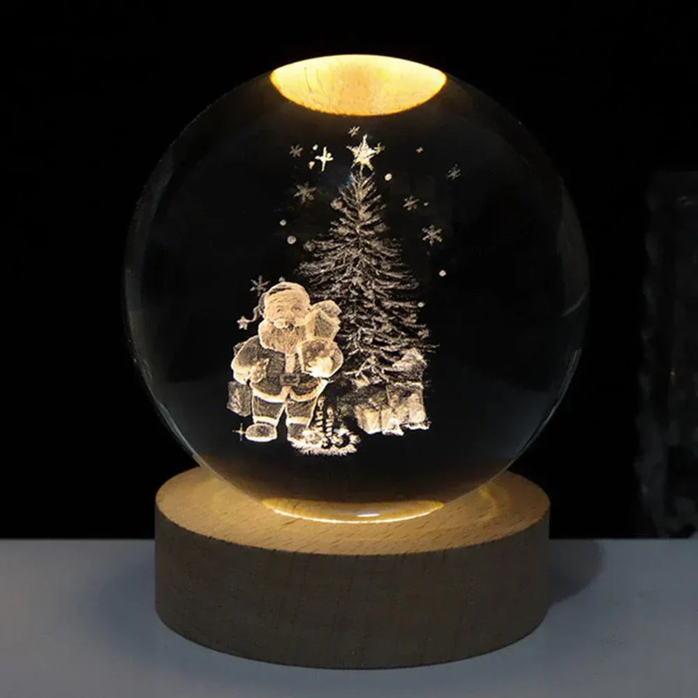Kryształowa kula LumiSphere 3D z oświetleniem LED