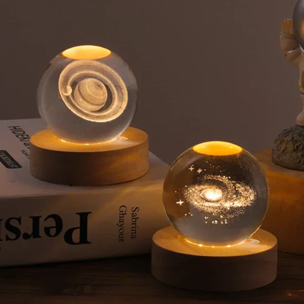 Kryształowa kula LumiSphere 3D z oświetleniem LED