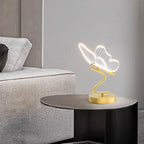 Lampa stołowa SchmetterGlanz z LED, ściemniana, dekoracyjna konstrukcja