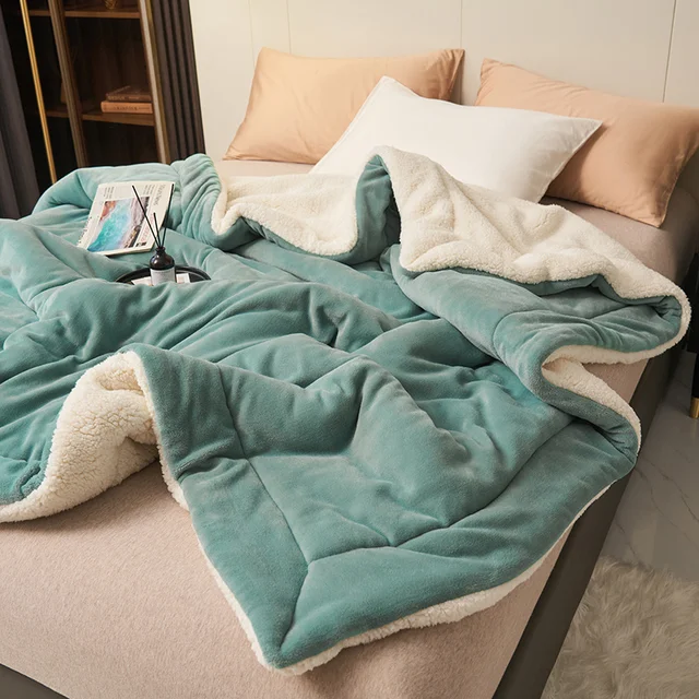 KuschelTraum Flanell Decke Fasergewebe Wohndecke