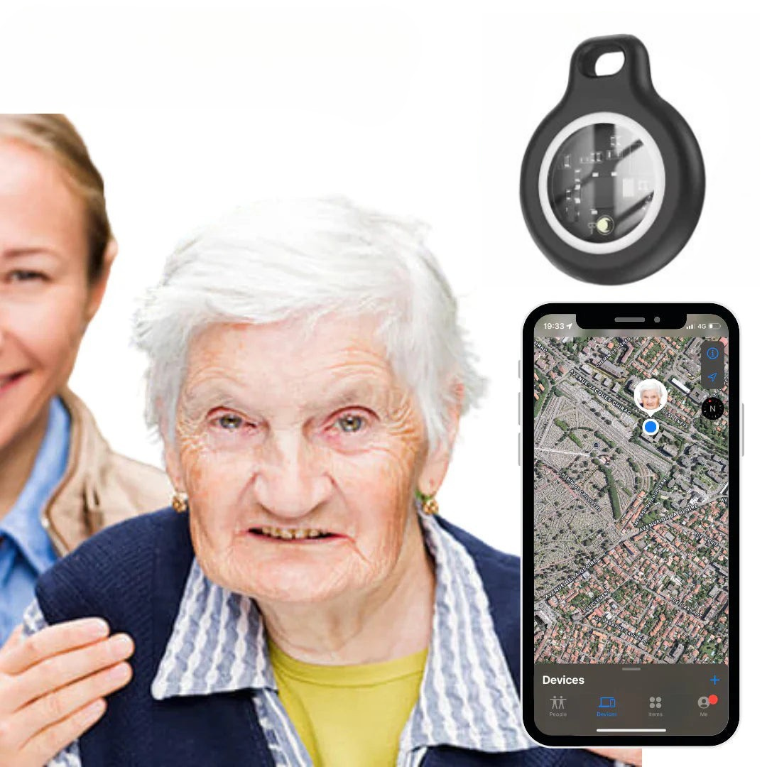 Mini GPS Tracker für Senioren mit Echtzeit Ortung
