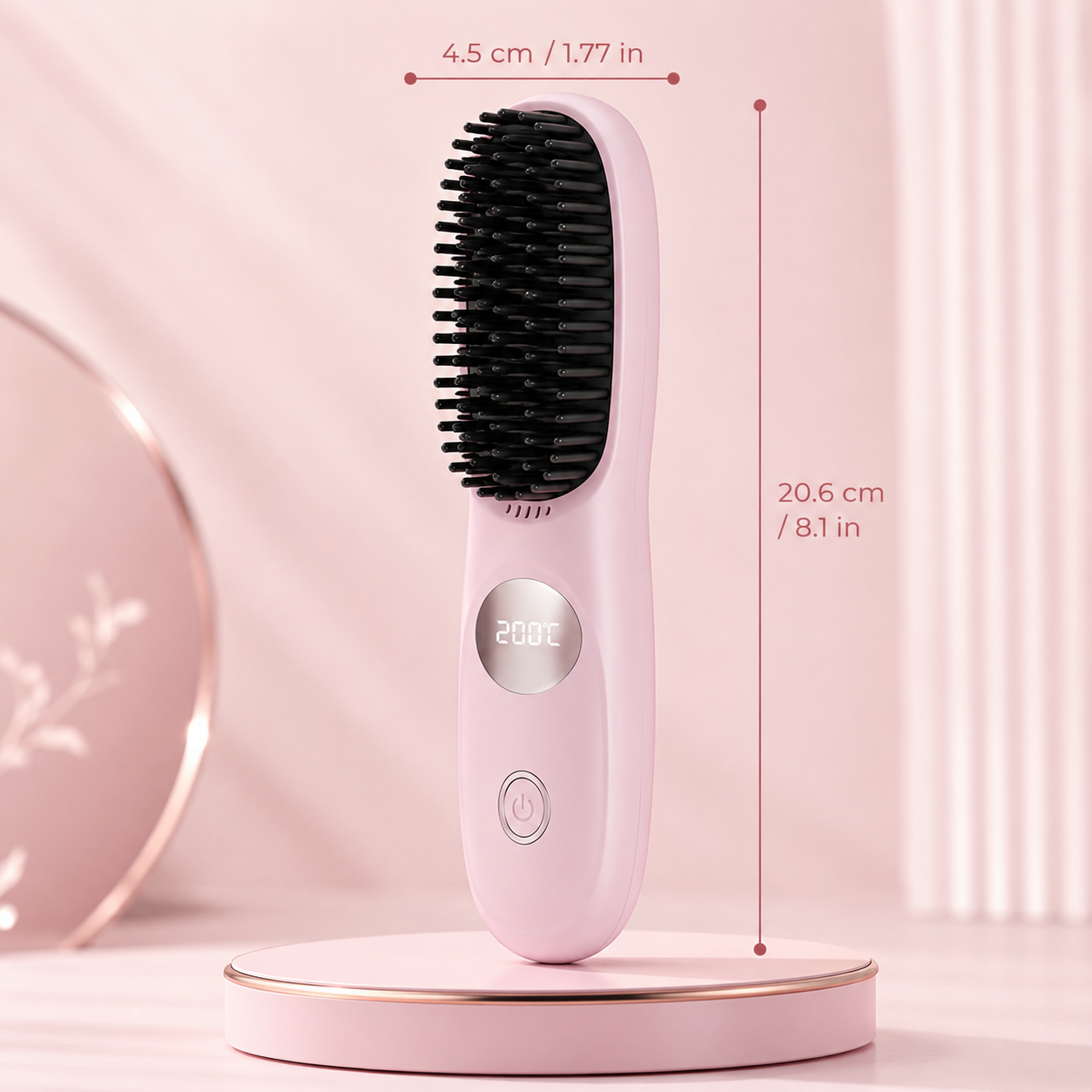 StyleBrush Kabellose Glättungsbürste