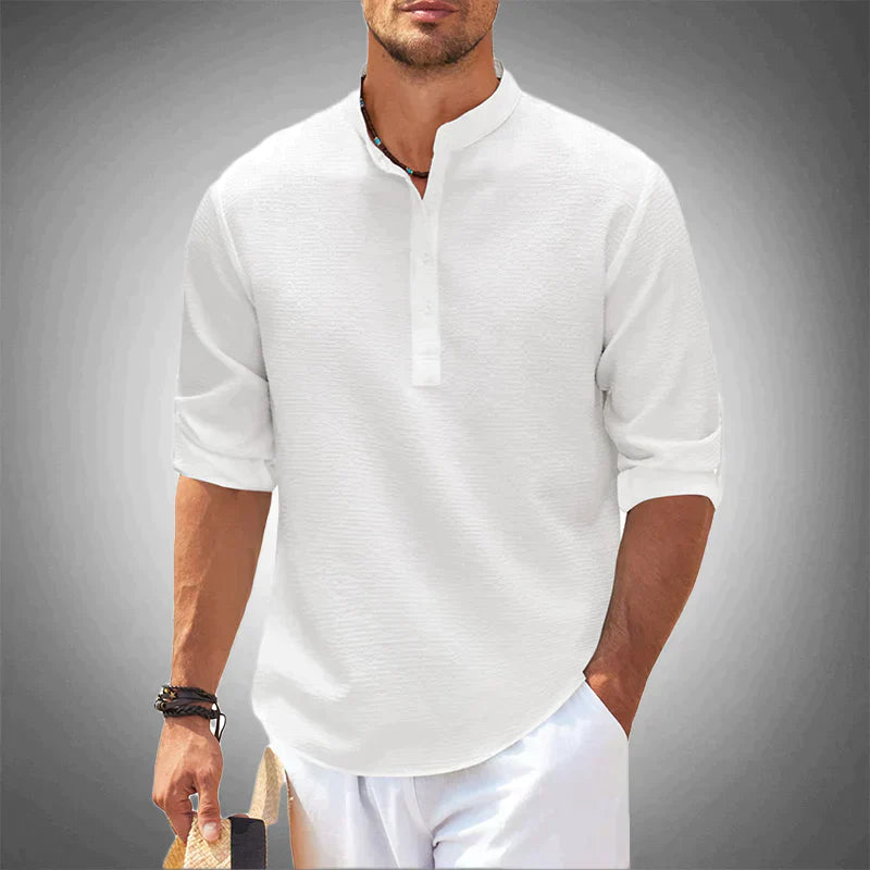 UrbanCore Langarmshirt Herren – Klassisches Freizeitshirt mit Komfort