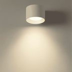 Bezprzewodowa lampa ścienna LED Nordlicht z możliwością ściemniania i pilotem