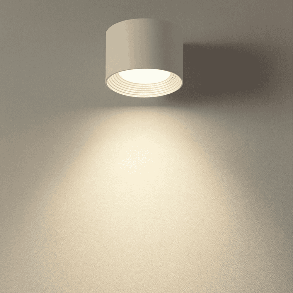 Bezprzewodowa lampa ścienna LED Nordlicht z możliwością ściemniania i pilotem