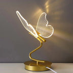Lampa stołowa SchmetterGlanz z LED, ściemniana, dekoracyjna konstrukcja