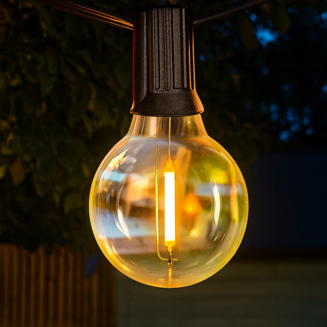 Lichtzauber LED-lampki tarasowe USB do ogrodu i na balkon