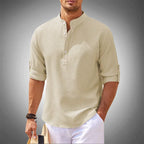 UrbanCore Langarmshirt Herren – Klassisches Freizeitshirt mit Komfort