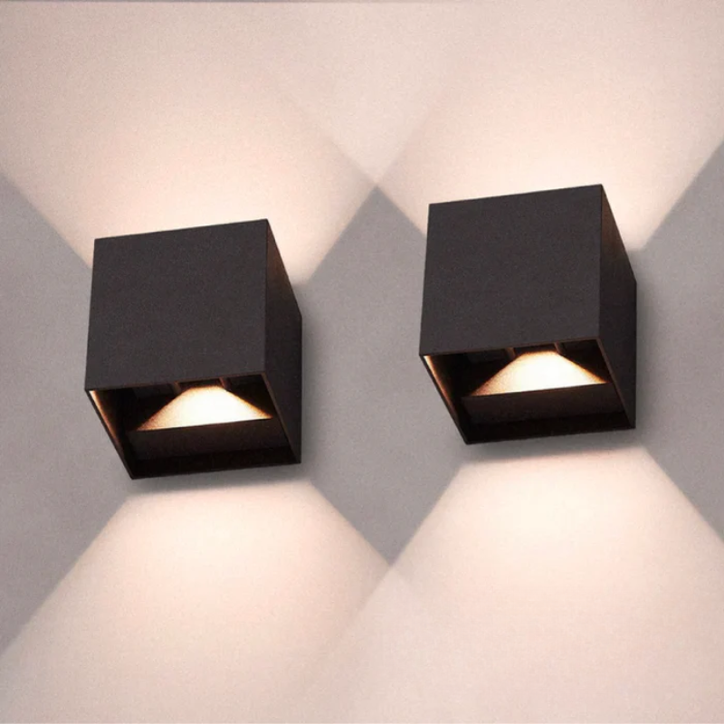 LumoCube LED Wandleuchte Minimalistisch Würfel Stil 9W