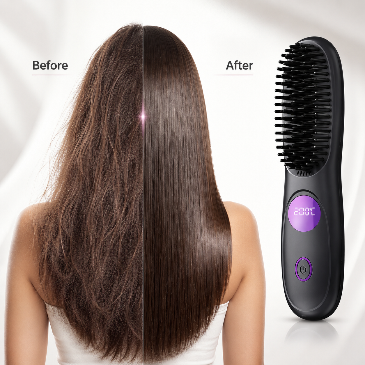 StyleBrush Kabellose Glättungsbürste