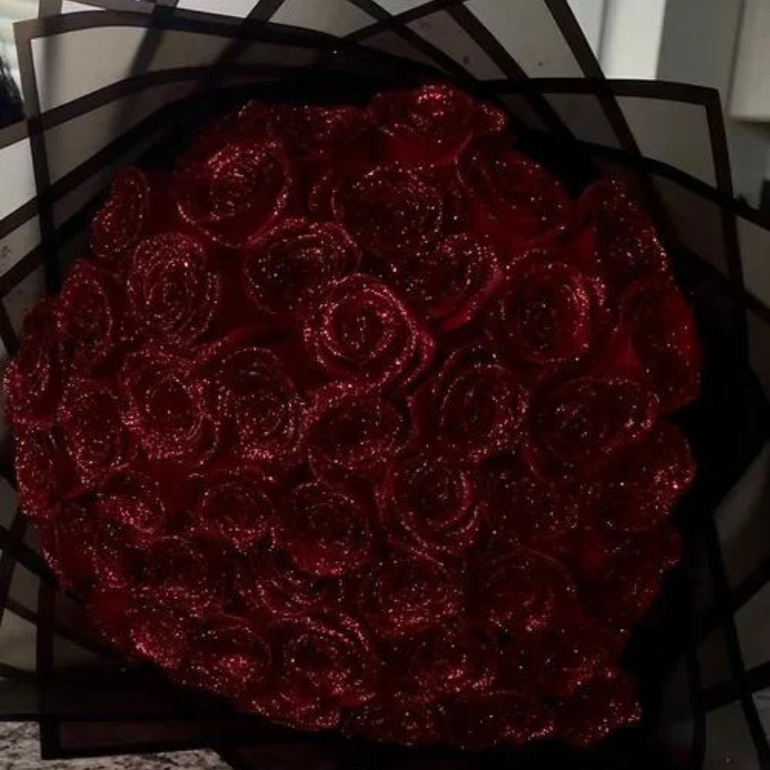 GlanzRose Dekoracyjna Wieczna Róża Dekoracja Wnętrz