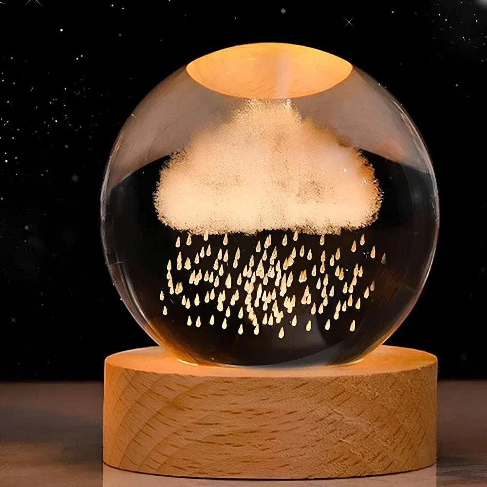 Kryształowa kula LumiSphere 3D z oświetleniem LED
