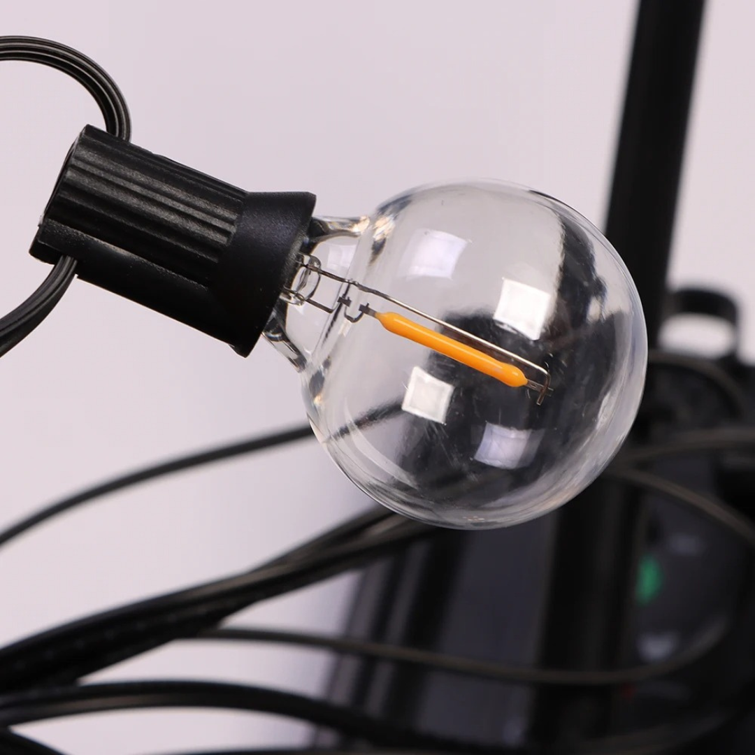 Lichtzauber LED-lampki tarasowe USB do ogrodu i na balkon