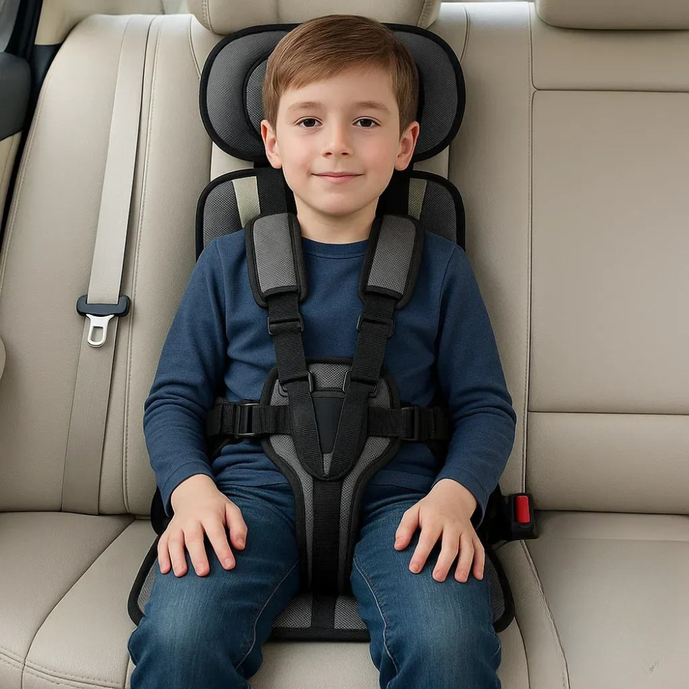 ReiseKind Faltbarer Kindersitz Auto tragbar 1–14 Jahre bis 60kg