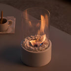 Flammenglanz Tischkamin Bioethanol rauchfrei dekorativ Indoor Outdoor