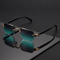 Randlose Quadratische Brille Gewichtsreduzierte Gestalt Angenehme Form