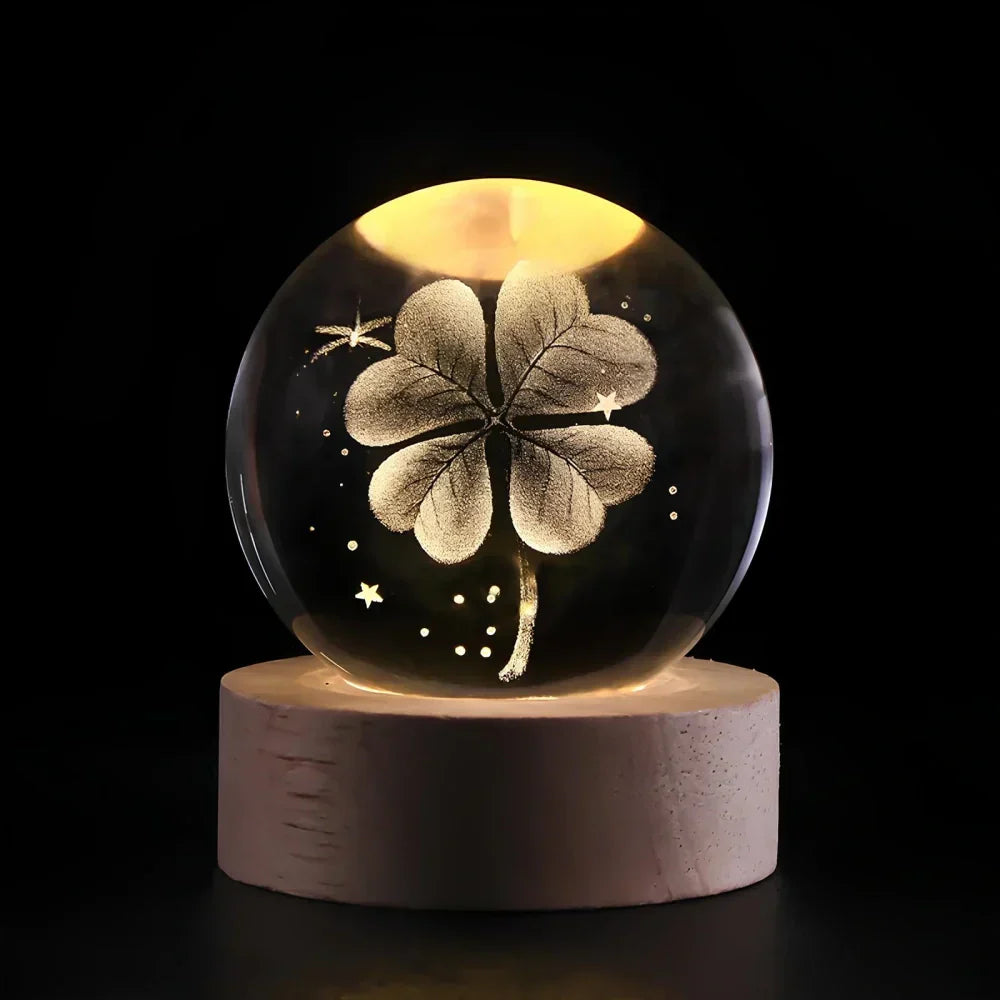 Kryształowa kula LumiSphere 3D z oświetleniem LED