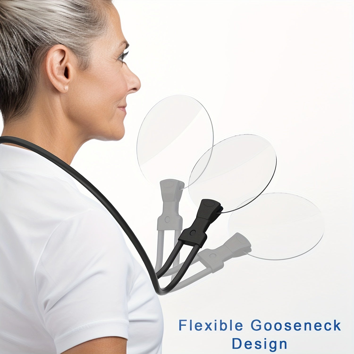 VisionFlex Vergrößerungshilfe mit Freihandfunktion und 5-fach Zoom