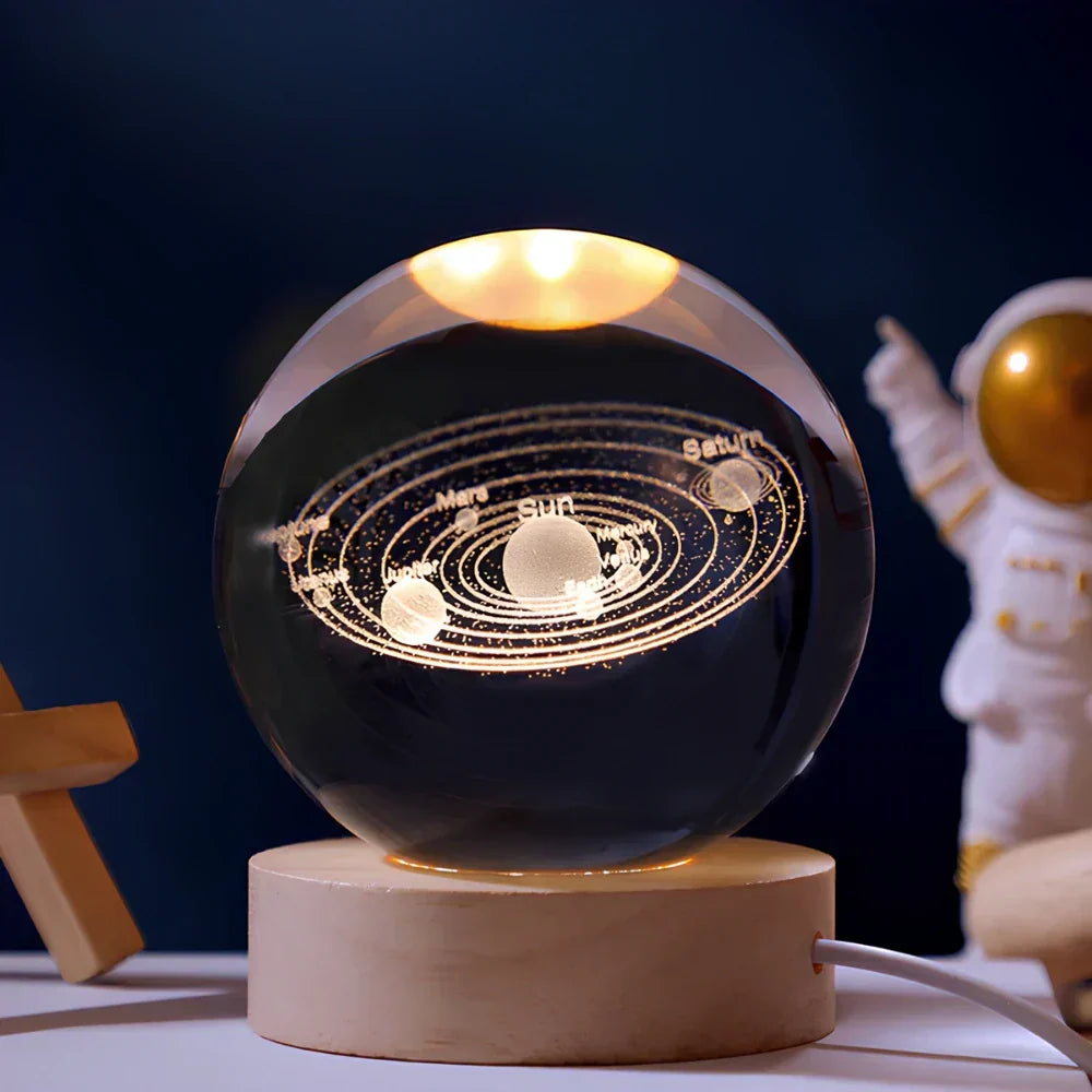 Kryształowa kula LumiSphere 3D z oświetleniem LED