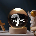 Kryształowa kula LumiSphere 3D z oświetleniem LED