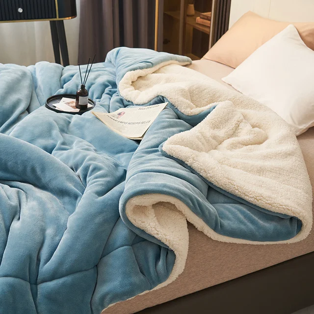 KuschelTraum Flanell Decke Fasergewebe Wohndecke