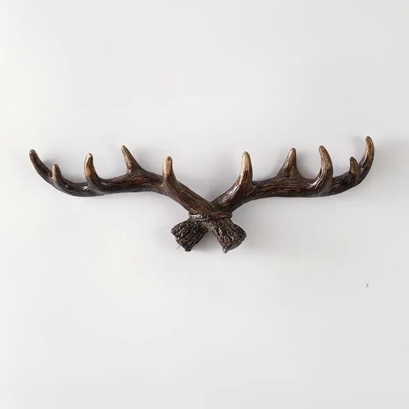 Rendivo Wandhaken in Geweih-Form für Flur und Garderobe