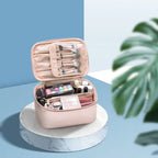 BeautyCase Reise Kosmetik Organizer mit Verstellbaren Fächern