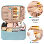 BeautyCase Reise Kosmetik Organizer mit Verstellbaren Fächern