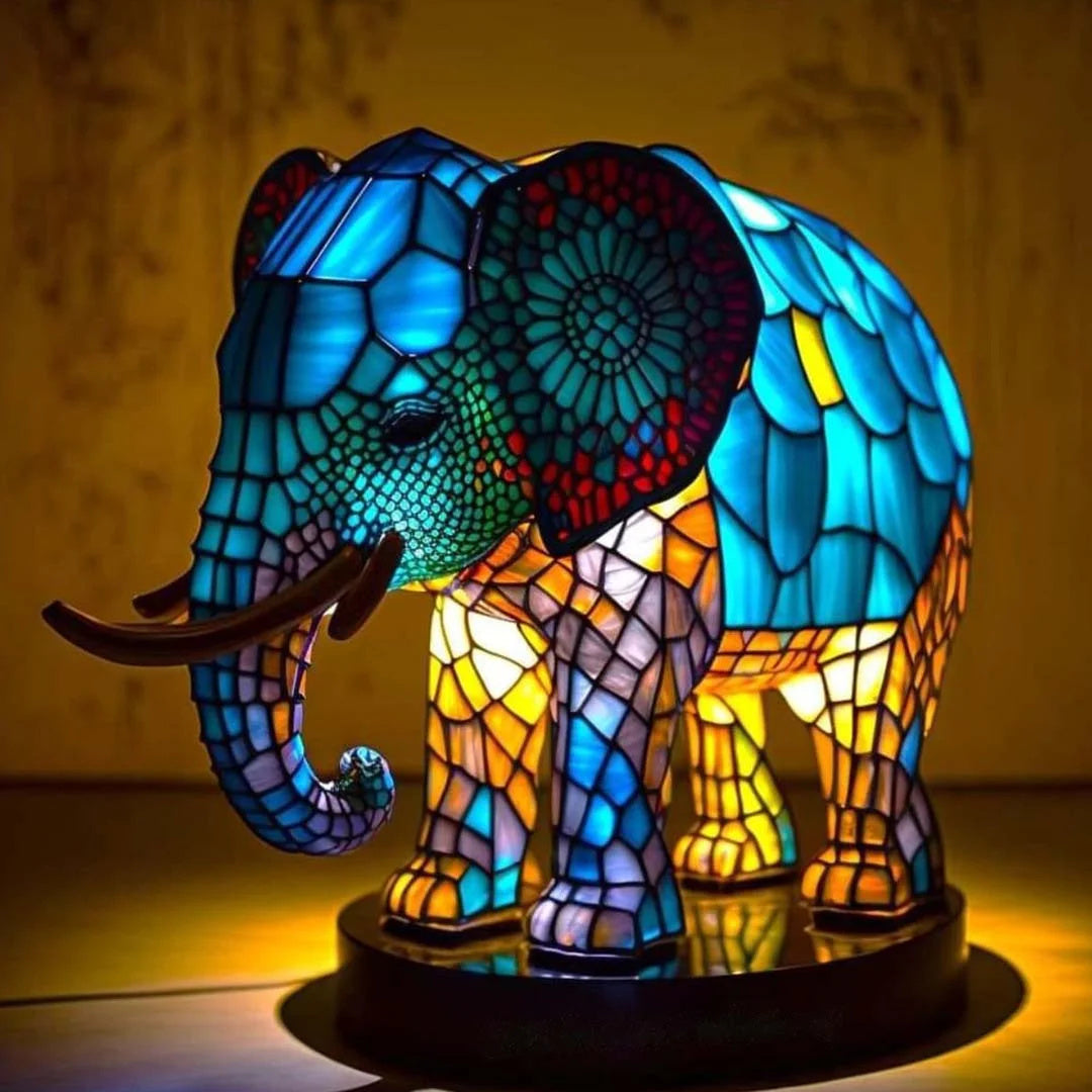 LumoArt Tischlampe modern dekorativ mit LED Licht