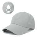 AirFlowCap sportskasket i mesh med hestehaleåbning