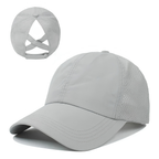 AirFlowCap sportskasket i mesh med hestehaleåbning