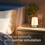 MorgenLicht Tageslicht Wecker mit Naturklängen und Nachtlicht