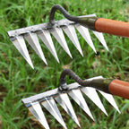 GartenPro Bodenrechen – Stalowy grabi do chwastów do pracy w ogrodzie